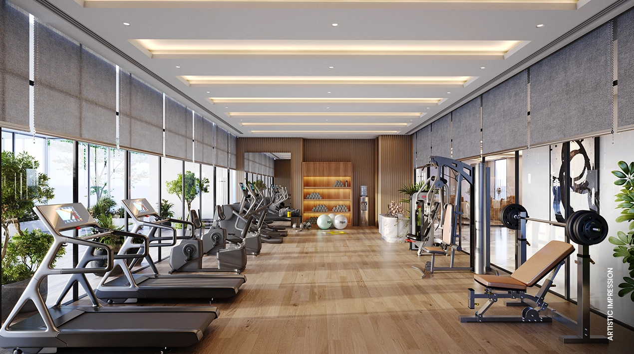 Modern Fitness Gymnasium