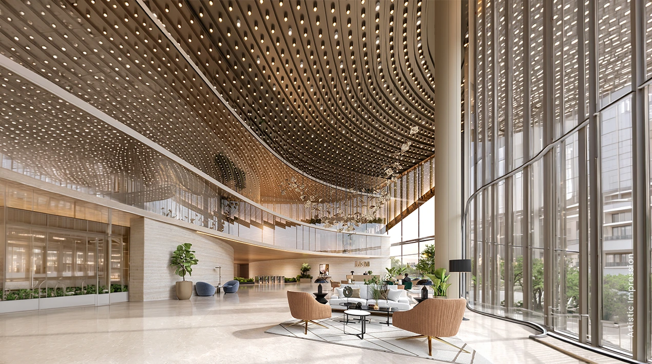 Double Height Grand Corporate Reception