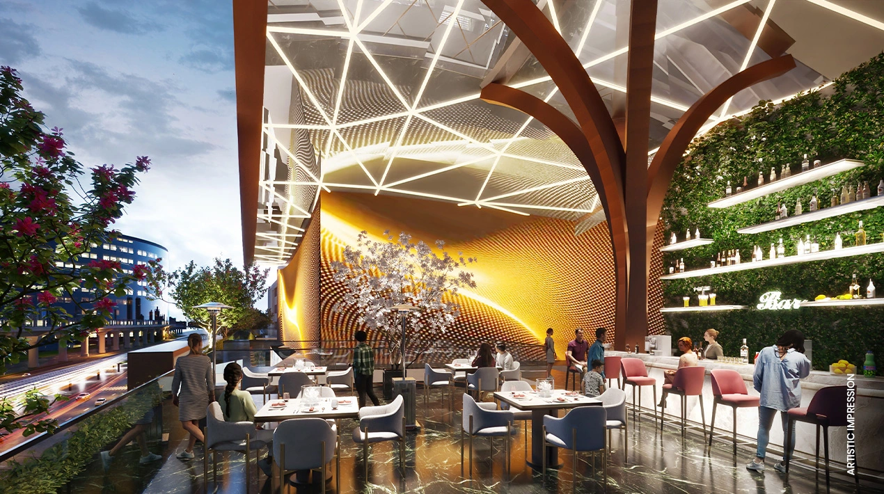 Integrated F&B Dining Deck