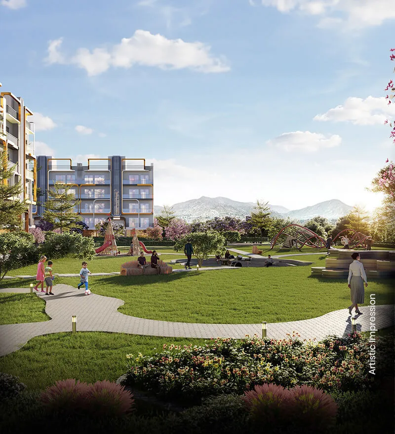 M3M Antalya Hills Sector 79 Architecture