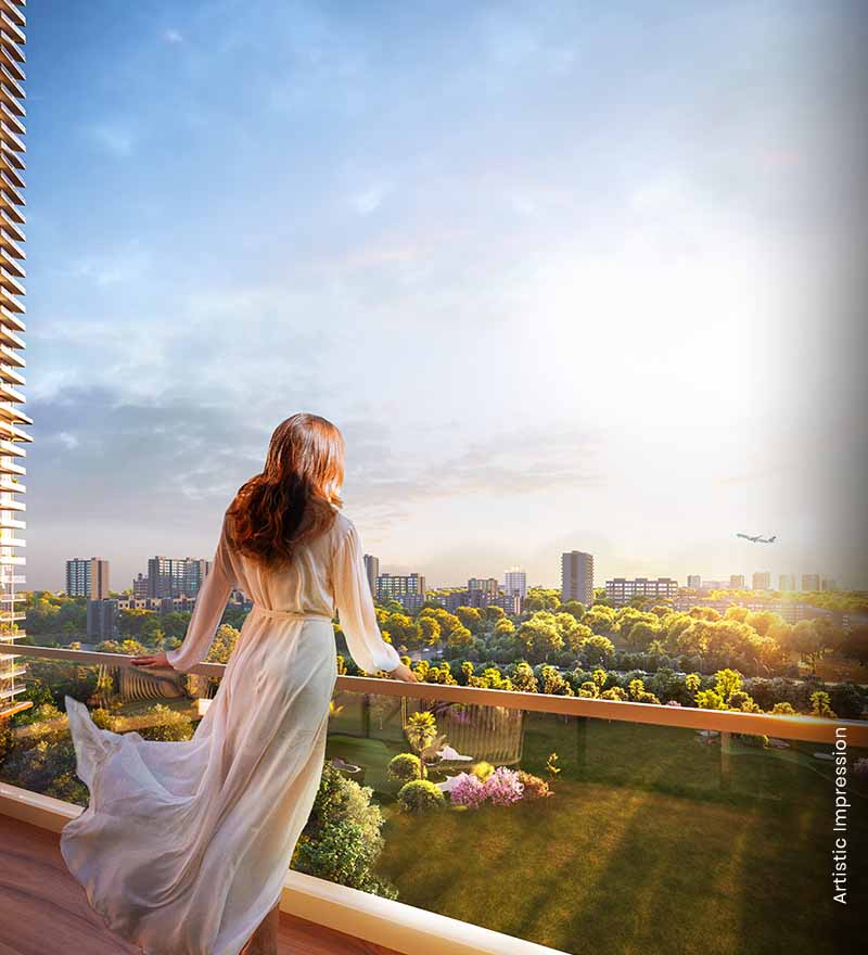 Deep Cantilevered Balcony Deck