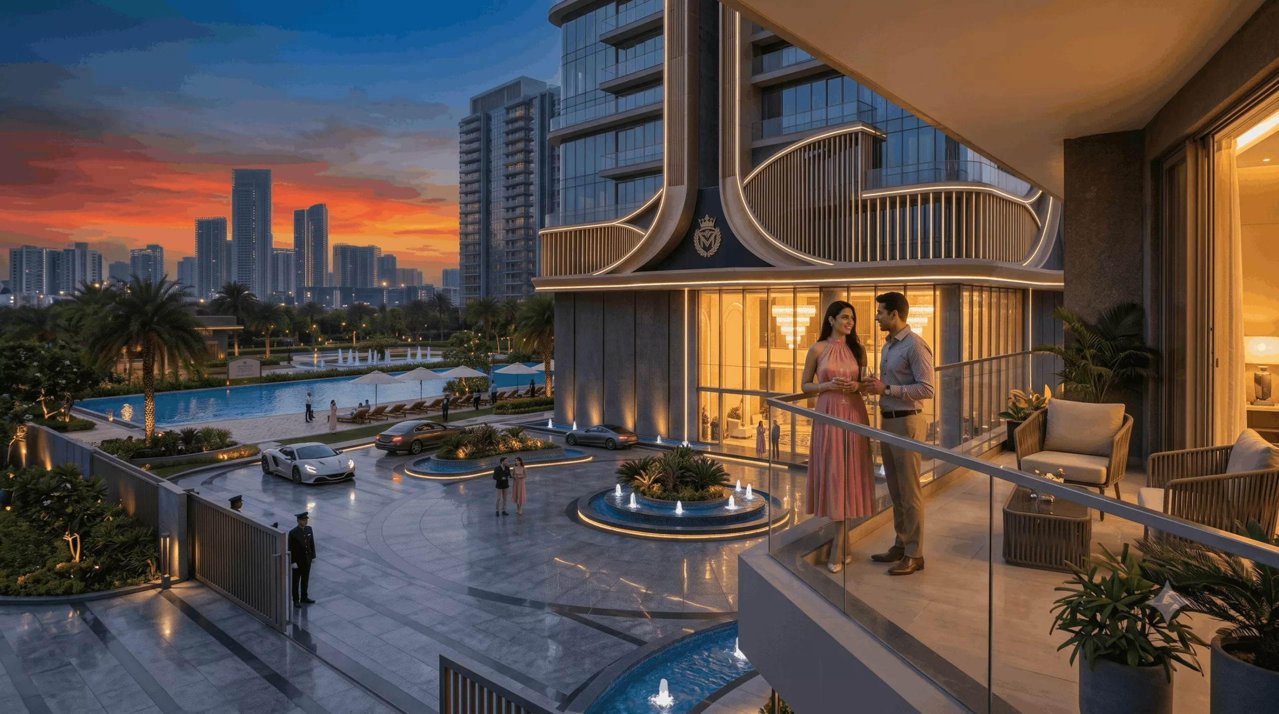 M3M Franck Muller Residences Exterior Architecture